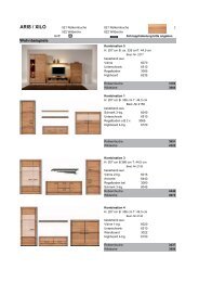 Xilo Preisliste - Wendland-Moebel.de