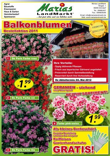 1.99 - Marias Landmarkt Dörndorf