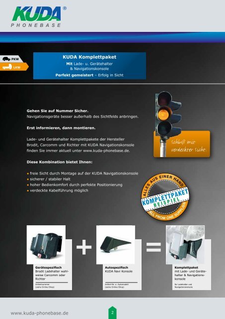 Katalog Komplettpakete Übersicht - KUDA Phonebase GmbH