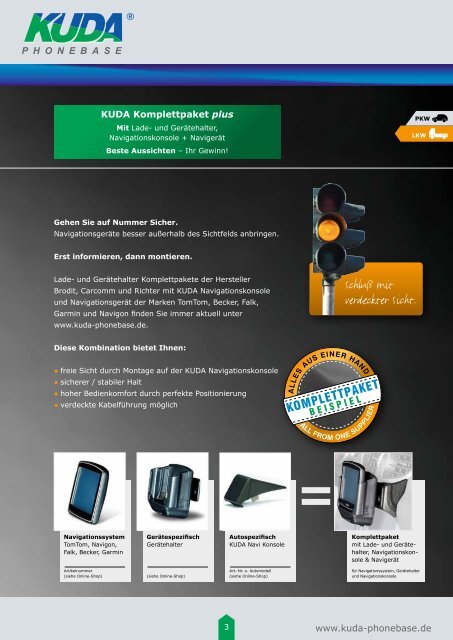 Katalog Komplettpakete Übersicht - KUDA Phonebase GmbH