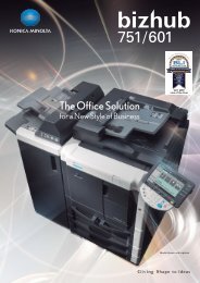 Catalog PDF - KONICA MINOLTA