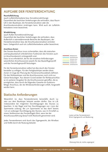 FENSTERANSCHLUSS- & KOMPRIBÄNDER - Harrer GmbH