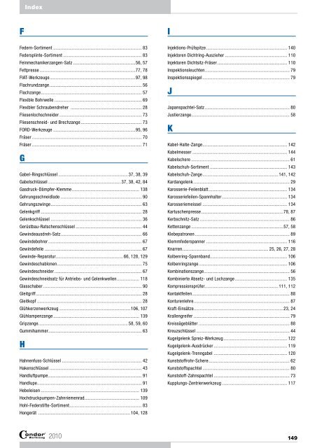 Hauptkatalog 2010/2011 - Prager & Co.