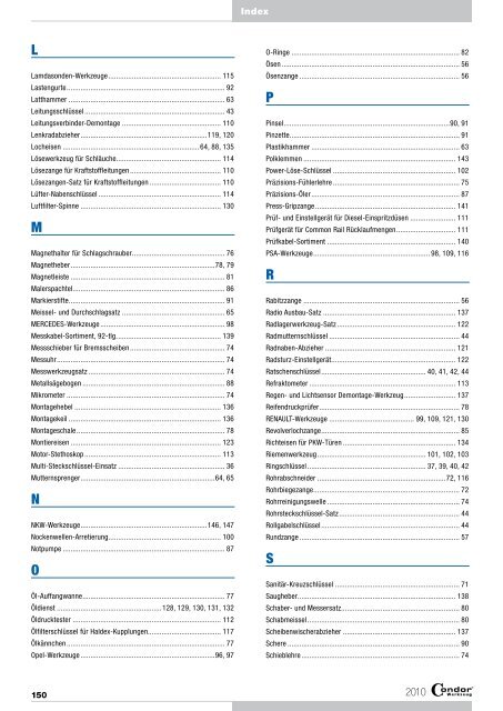 Hauptkatalog 2010/2011 - Prager & Co.