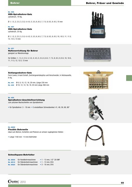 Hauptkatalog 2010/2011 - Prager & Co.