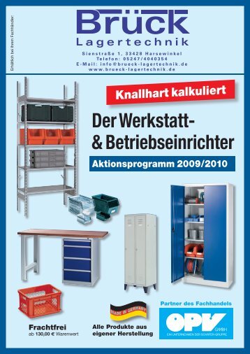 Der Werkstatt- & Betriebseinrichter