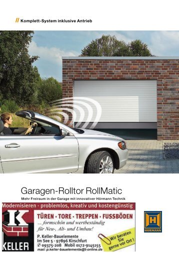 Katalog Garagenrolltore - Keller Bauelemente
