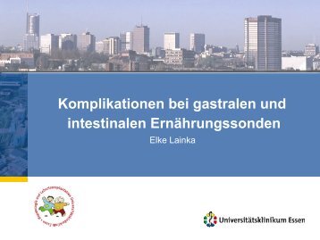 Komplikationen Ernährungssonden, Lainka - Kontakt