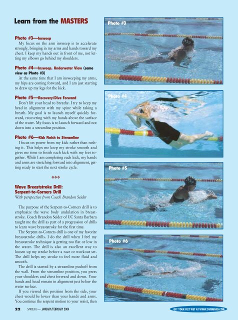 The Wave Breaststroke: Tips from a Master The Wave Breaststroke ...