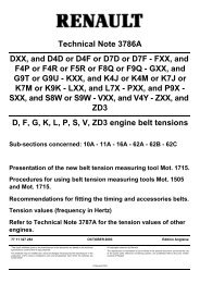 ENGINE AND LOWER ENGINE ASSEMBLY ... - MatraSport.dk