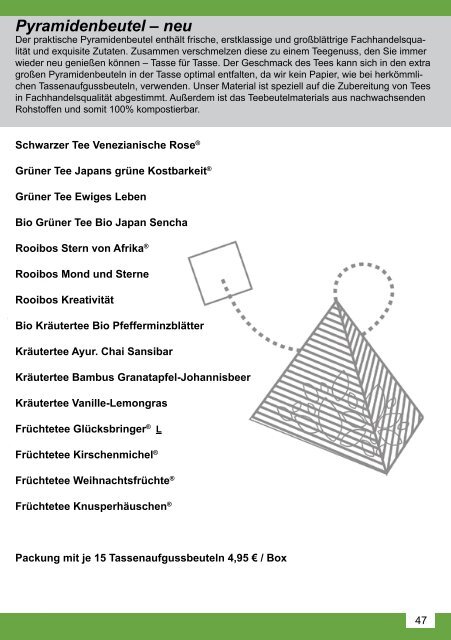 Halbfermentierter Tee aromatisiert - Thymian Bayreuth