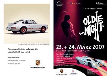 23. + 24. März 2007 - Porsche Music Night
