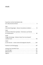 Technolution [Inhaltsverzeichnis und Leseprobe] - Zukunftsinstitut