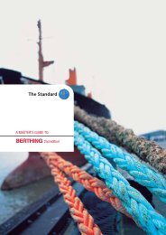 BERTHING 2nd edition A MASTER'S GUIDE TO: - The Standard Club