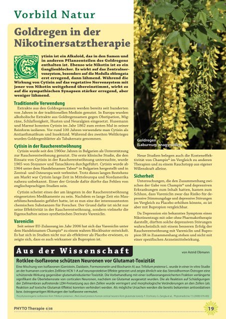 Der pflanzliche Arzneischatz - phytotherapie.co.at