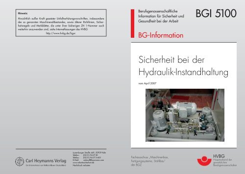BGI 5100.pdf - arbeitssicherheit.de