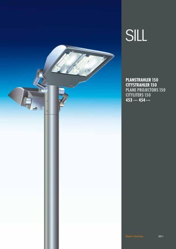 PLANSTRAHLER 150 CITYSTRAHLER 150 PLANE ... - Sill Lighting