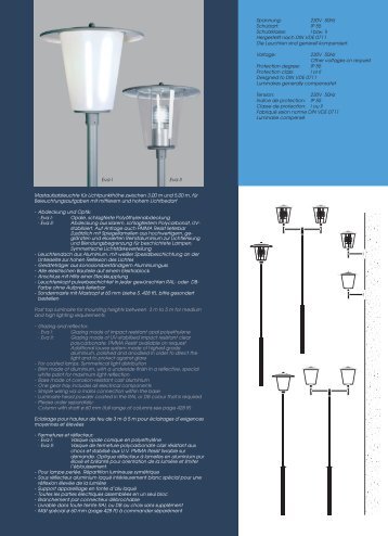 Catalogue Page - Leipziger Leuchten