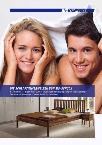 Bereich Schlafzimmerwelten - MS-Schuon GmbH