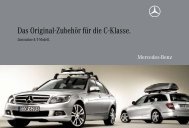 Das Original-Zubehör für die C-Klasse. - Mercedes