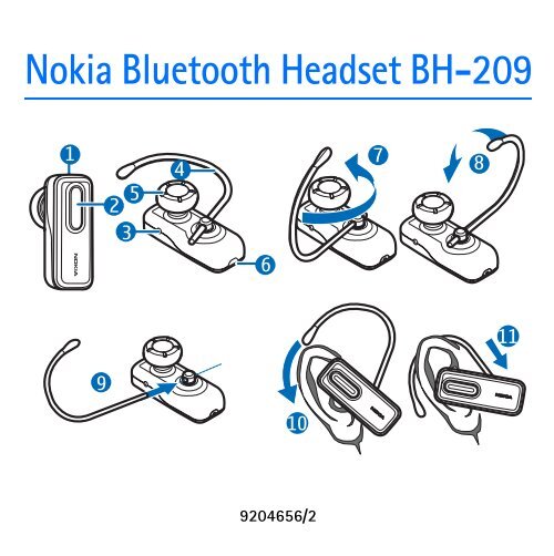 Nokia Bluetooth Headset BH-209