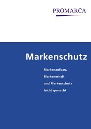 Markenschutz - Promarca Schweizerischer Markenartikelverband