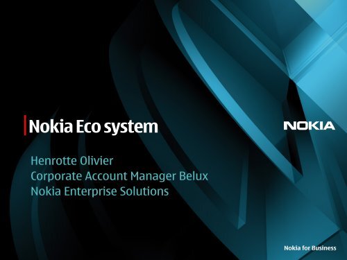 Nokia Eco system - Awt