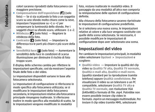 Manuale d'uso del Nokia N82