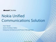 Nokia Unified Communications Solution - uusiaika.fi