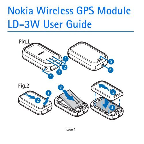 Indflydelse Tredive salt Nokia Wireless GPS Module LD-3W User Guide