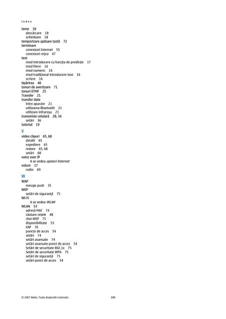 Ghid utilizator Nokia E90 Communicator