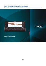 Buku Petunjuk Nokia E90 Communicator