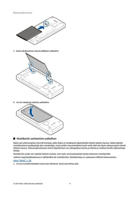 Nokia E90 Communicator -käyttöohje