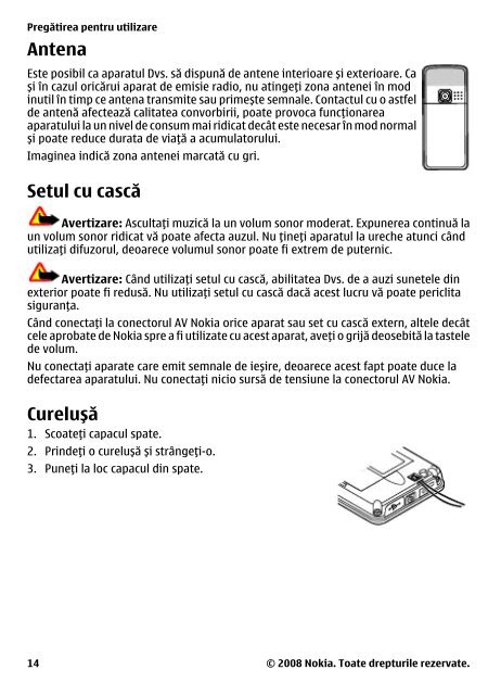 Ghid utilizator Nokia 6300i