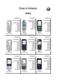 Snap-In Nokia - MOTOR-TALK.de