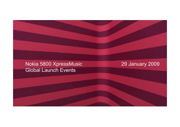 Nokia 5800 XpressMusic Launch summary - Ensquared