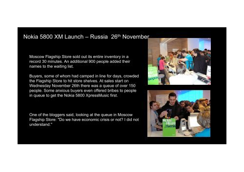 Nokia 5800 XpressMusic Launch summary - Ensquared