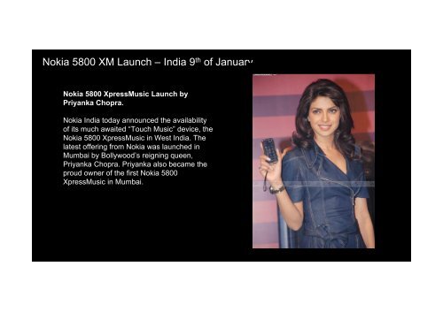 Nokia 5800 XpressMusic Launch summary - Ensquared