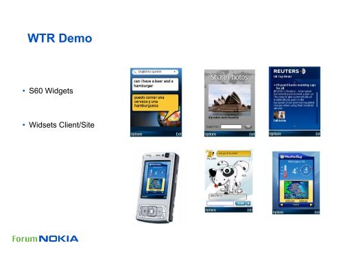 Widget - Nokia Developer