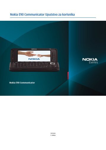 Nokia E90 Communicator Uputstvo za korisnika