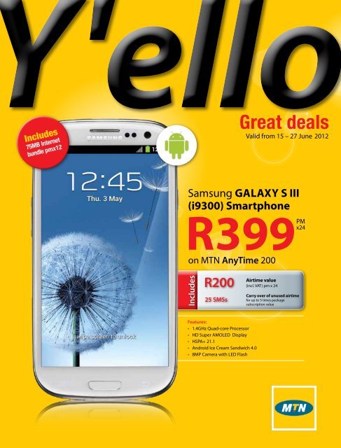 Yello Trader June 2012b - MTN Service Provider