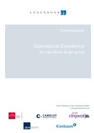 Operational Excellence (OPEX) - Lünendonk-Shop