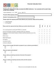 Speaker Evaluation Form (PDF)