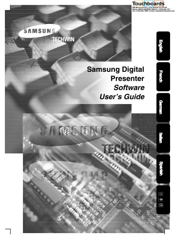 Samsung Digital Presenter - Touchboards.com