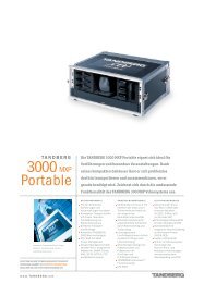 Cisco (Tandberg) 3000 MXP Portable - Vidofon