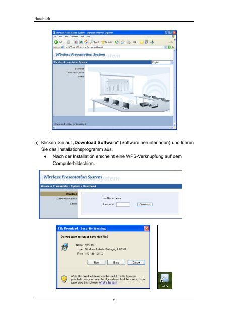 Kabelloses Präsentationssystem AirPresenter Handbuch