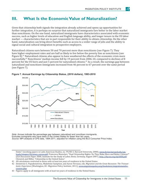 The Economic Value of Citizenship for Immigrants in the United States