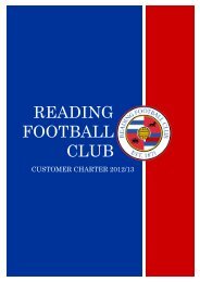here - Reading Football Club