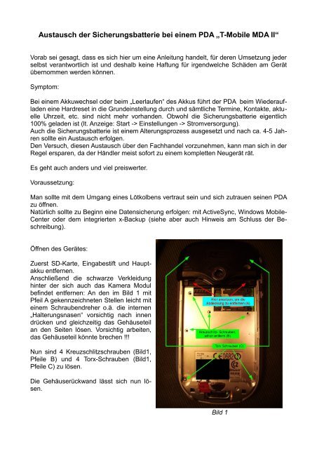 PDF laden MDA-2-Akkutausch