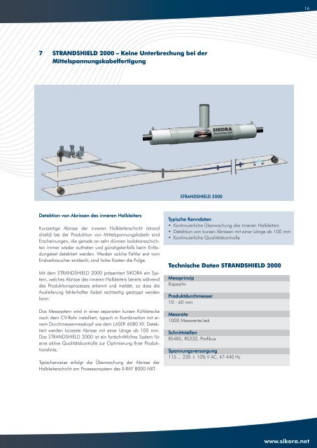 Katalog Hochspannungskabelfertigung - Sikora